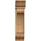 Ekena Millwork Legacy Traditional Smooth Bracket w/ Offset Brace, Western Red Cedar, 7 1/2"W x 24"D x 32"H BKT0806X24X32LEC01SWR - alternate 3